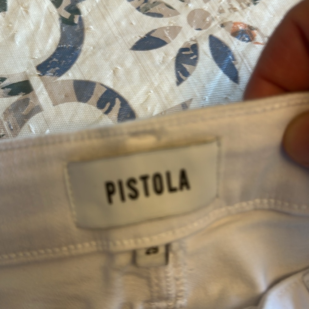 Pistola Crisp White Jeans size 29 - Picture 6 of 7